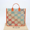 GUCCI Children's GG Canvas Hand Bag Beige 550763 Auth 173368M-12