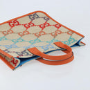 GUCCI Children's GG Canvas Hand Bag Beige 550763 Auth 173368M-6