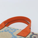 GUCCI Children's GG Canvas Hand Bag Beige 550763 Auth 173368M-8