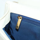 CHANEL Boy Chanel 28 Cuba Chain Sequin Bag Leather Gold CC Auth 173370SAM-28