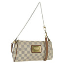 LOUIS VUITTON Damier Azur Eva Shoulder Bag 2way N55214 LV Auth 173374A-1