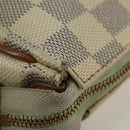 LOUIS VUITTON Damier Azur Eva Shoulder Bag 2way N55214 LV Auth 173374A-10