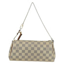LOUIS VUITTON Damier Azur Eva Shoulder Bag 2way N55214 LV Auth 173374A-2