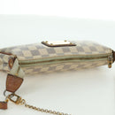 LOUIS VUITTON Damier Azur Eva Shoulder Bag 2way N55214 LV Auth 173374A-6