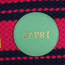 GUCCI Resort Collection Capri Bag Knitted Fabrics 2way 663709 Auth 173375SAM-17