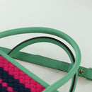 GUCCI Resort Collection Capri Bag Knitted Fabrics 2way 663709 Auth 173375SAM-8
