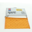 LOUIS VUITTON Monogram Flat Messenger Shoulder Bag Yellow M44640 Auth 173381SAM-9