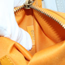 LOUIS VUITTON Monogram Flat Messenger Shoulder Bag Yellow M44640 Auth 173381SAM-12