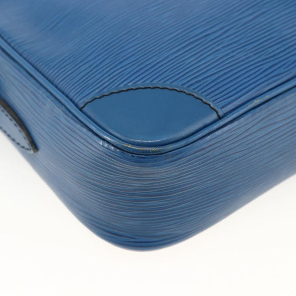LOUIS VUITTON Epi Trocadero 23 Umhängetasche Blau M52305 LV Auth 173383