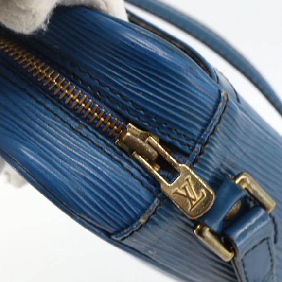 LOUIS VUITTON Epi Trocadero 23 Umhängetasche Blau M52305 LV Auth 173383