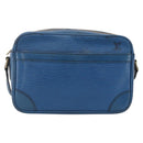 LOUIS VUITTON Epi Trocadero 23 Umhängetasche Blau M52305 LV Auth 173383-13