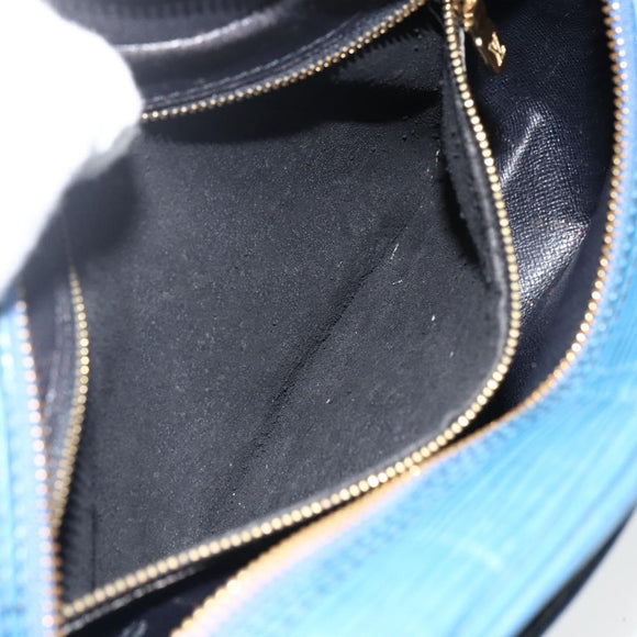LOUIS VUITTON Epi Trocadero 23 Umhängetasche Blau M52305 LV Auth 173383