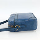 LOUIS VUITTON Epi Trocadero 23 Umhängetasche Blau M52305 LV Auth 173383-3