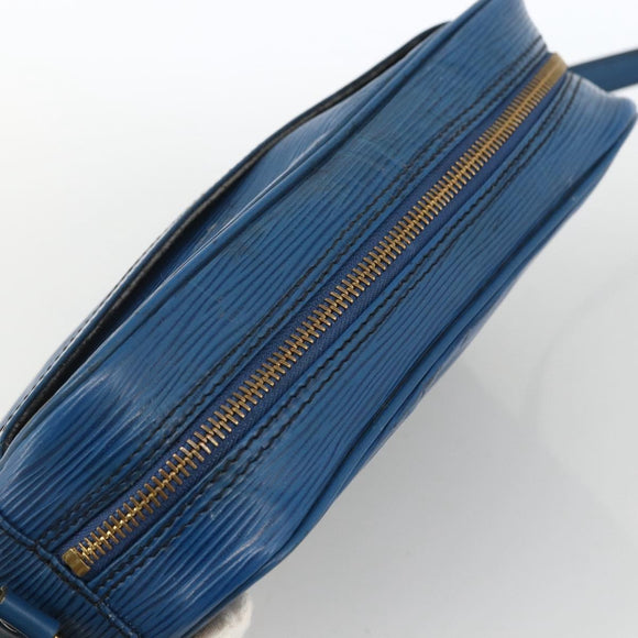 LOUIS VUITTON Epi Trocadero 23 Umhängetasche Blau M52305 LV Auth 173383