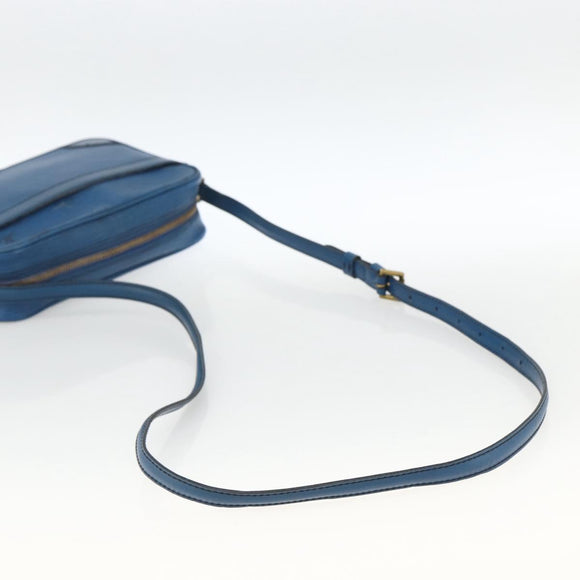 LOUIS VUITTON Epi Trocadero 23 Umhängetasche Blau M52305 LV Auth 173383