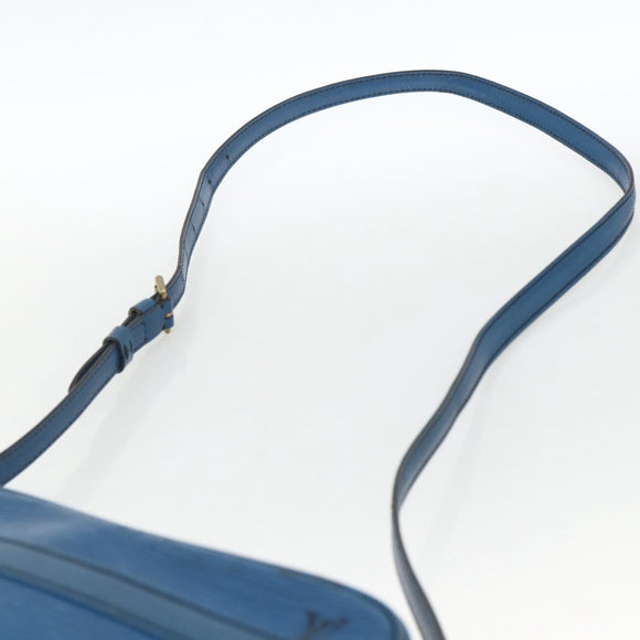 LOUIS VUITTON Epi Trocadero 23 Umhängetasche Blau M52305 LV Auth 173383
