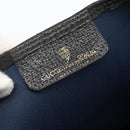 GUCCI GG Supreme Sherry Line Tote Bag PVC Navy Gold Red 39 02 003 Auth 173389-15