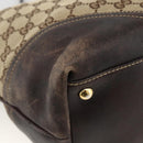 GUCCI GG Canvas Abbey Tote Bag Beige Gold 169946 Auth 173390-13