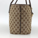 GUCCI GG Canvas Abbey Tote Bag Beige Gold 169946 Auth 173390-4