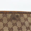 GUCCI GG Canvas Umhängetasche Beige Silber 120841 Original 173391-14
