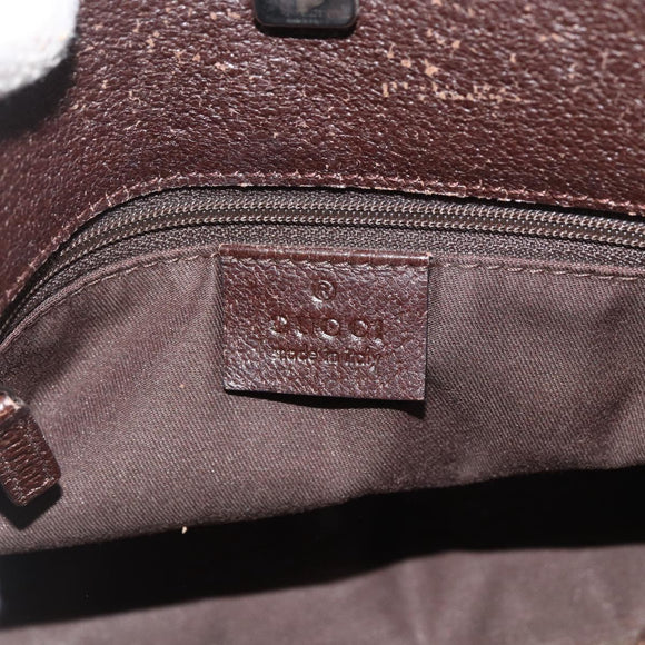 GUCCI GG Canvas Umhängetasche Beige Silber 120841 Original 173391
