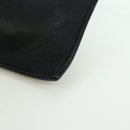 BALENCIAGA Clutch Bag Leather Black Silver Auth 173393A-14