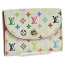 LOUIS VUITTON Multicolor Anvelop Cult De Vuitto Card Case M66557 LV Auth 173397A-1