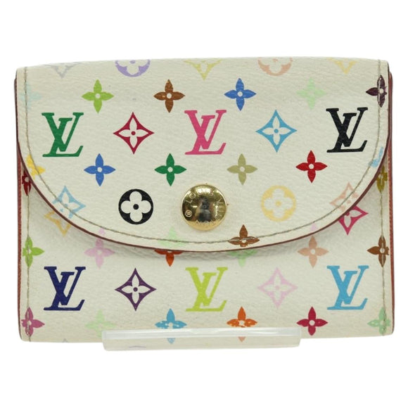 LOUIS VUITTON Multicolor Anvelop Cult De Vuitto Card Case M66557 LV Auth 173397A