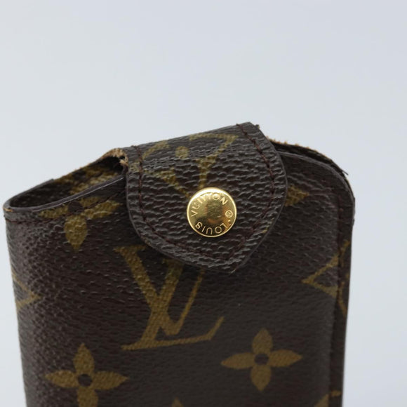 LOUIS VUITTON Monogram Etui Lunette PM Glasses Case M66545 LV Auth 173410