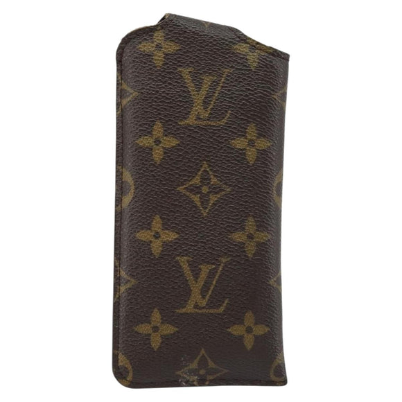 LOUIS VUITTON Monogram Etui Lunette PM Glasses Case M66545 LV Auth 173410