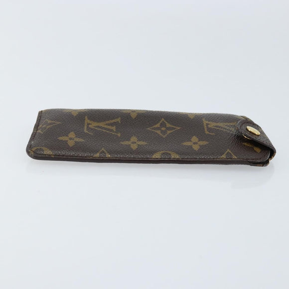 LOUIS VUITTON Monogram Etui Lunette PM Glasses Case M66545 LV Auth 173410