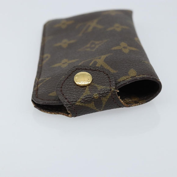 LOUIS VUITTON Monogram Etui Lunette PM Glasses Case M66545 LV Auth 173410