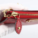 LOUIS VUITTON Vernis Pochette Cles NM Coin Purse Slys M90214 LV Auth 173412-9