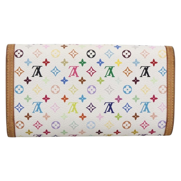 LOUIS VUITTON Multicolor Porte Tresor International Wallet M92659 Auth 173419