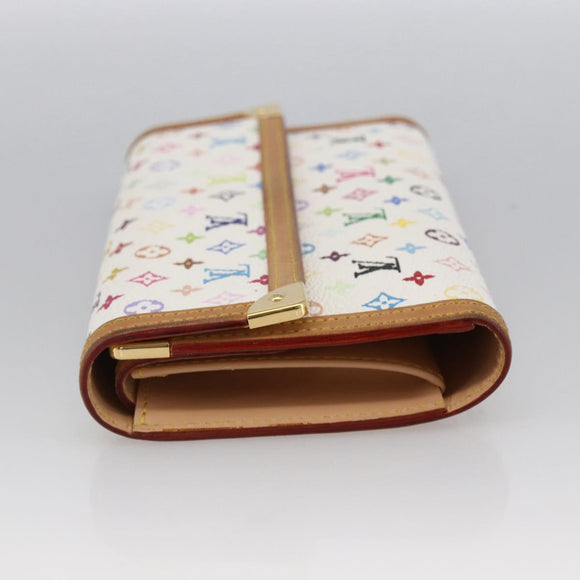 LOUIS VUITTON Multicolor Porte Tresor International Wallet M92659 Auth 173419