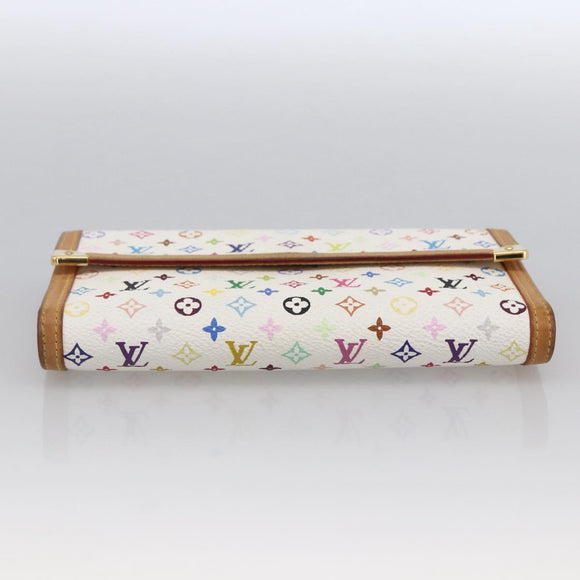 LOUIS VUITTON Multicolor Porte Tresor International Wallet M92659 Auth 173419