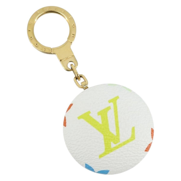 LOUIS VUITTON Monogram Multicolor Astropill Charm White M51911 LV Auth 173421V