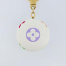 LOUIS VUITTON Monogram Multicolor Astropill Charm White M51911 LV Auth 173421V-7
