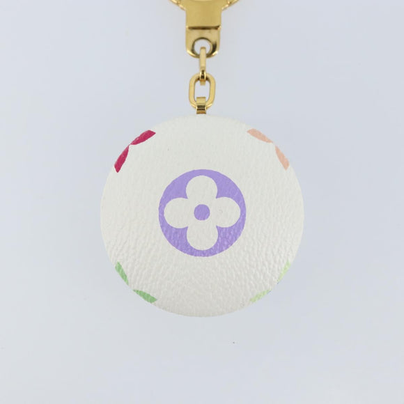 LOUIS VUITTON Monogram Multicolor Astropill Charm White M51911 LV Auth 173421V