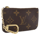 LOUIS VUITTON Monogram Pochette Cles Coin Purse M60033 LV Auth 173422-1