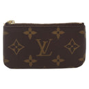 LOUIS VUITTON Monogram Pochette Cles Coin Purse M60033 LV Auth 173422-13