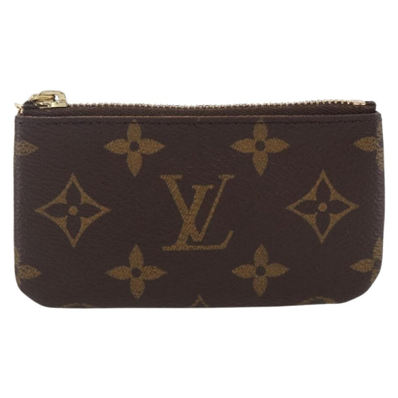 LOUIS VUITTON Monogram Pochette Cles Coin Purse M60033 LV Auth 173422