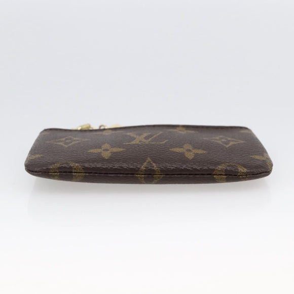 LOUIS VUITTON Monogram Pochette Cles Coin Purse M60033 LV Auth 173422