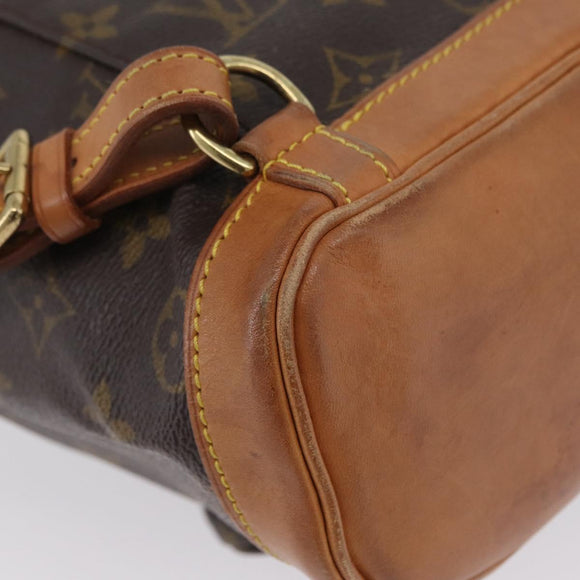 LOUIS VUITTON Monogram Montsouris PM Backpack M51137 LV Auth 173426