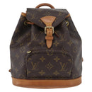 LOUIS VUITTON Monogram Montsouris PM Backpack M51137 LV Auth 173426-13