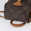 LOUIS VUITTON Monogram Montsouris PM Backpack M51137 LV Auth 173426-6