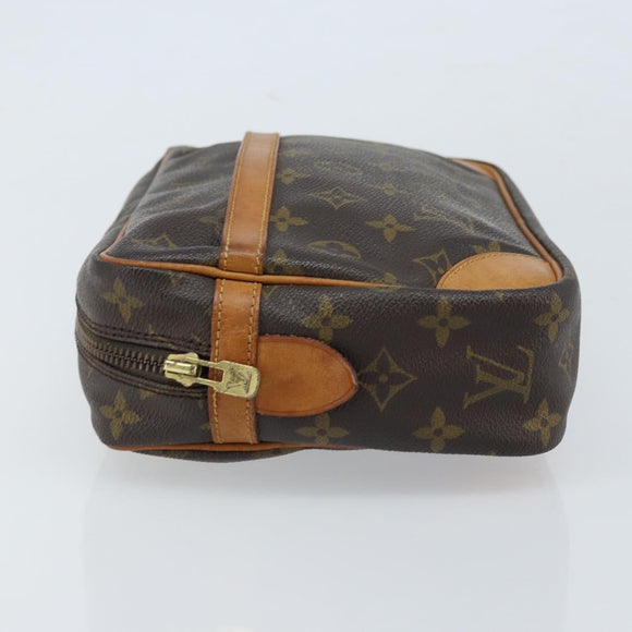 LOUIS VUITTON Monogram Compiegne 28 Clutch Bag M51845 LV Auth 173428