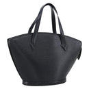 LOUIS VUITTON Epi Saint Jacques Shopping Bag Black M52272 LV Auth 173429-1