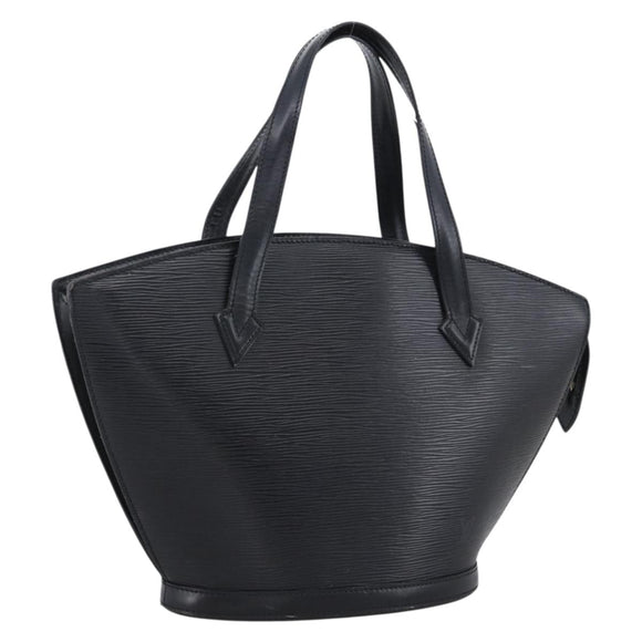 LOUIS VUITTON Epi Saint Jacques Shopping Bag Black M52272 LV Auth 173429