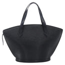 LOUIS VUITTON Epi Saint Jacques Shopping Bag Black M52272 LV Auth 173429-2